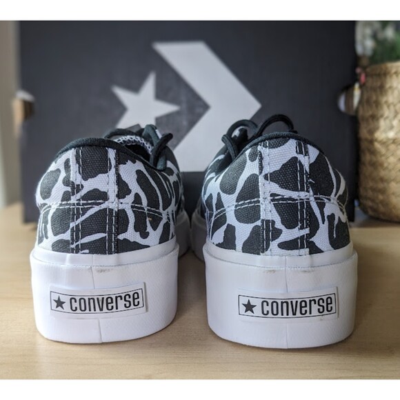 *NEW* Converse Skid Grip OX Animal Print Unisex Low Top Sneakers W7.5 M6 - Picture 6 of 11